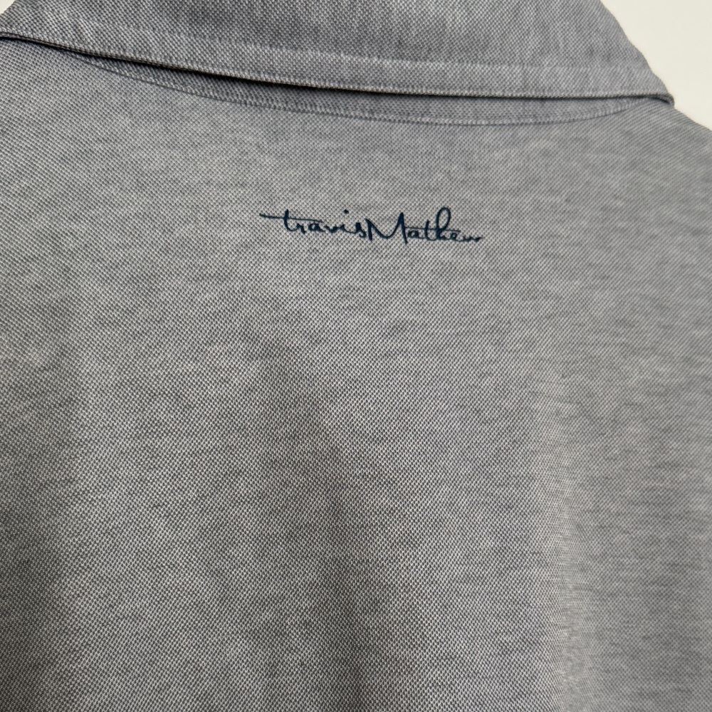 Travis Mathew Dark Gray Polo Shirt - Picture 10 of 13